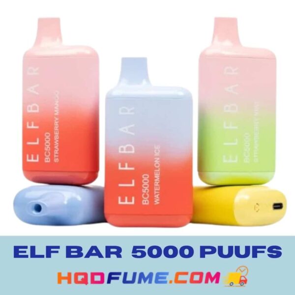 Elf Bar 5000 Puffs Elf Bar BC5000 5% Nicotine