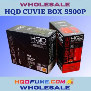 HQD CUVIE BOX 5500 PUFFS WHOLESALE