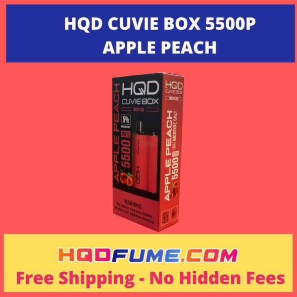 HQD CUVIE BOX 5500P APPLE PEACH