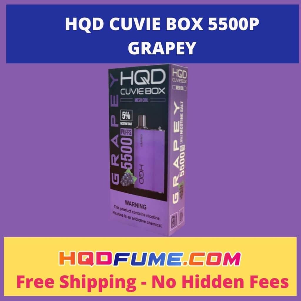 HQD CUVIE BOX 5500P GRAPEY