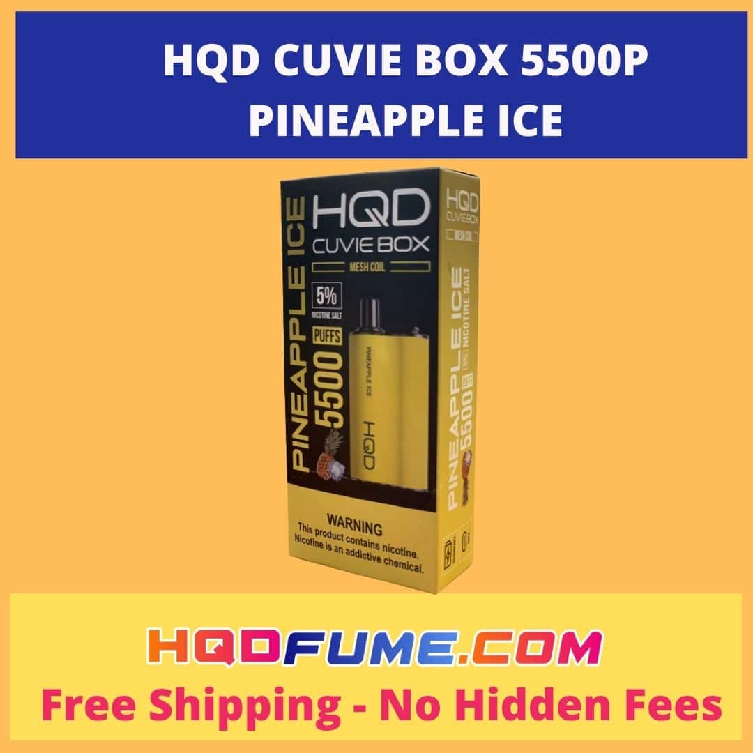 HQD CUVIE BOX 5500P PINEAPPLE ICE