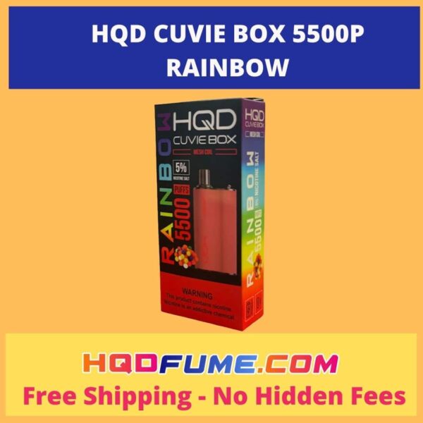 HQD CUVIE BOX 5500P RAINBOW