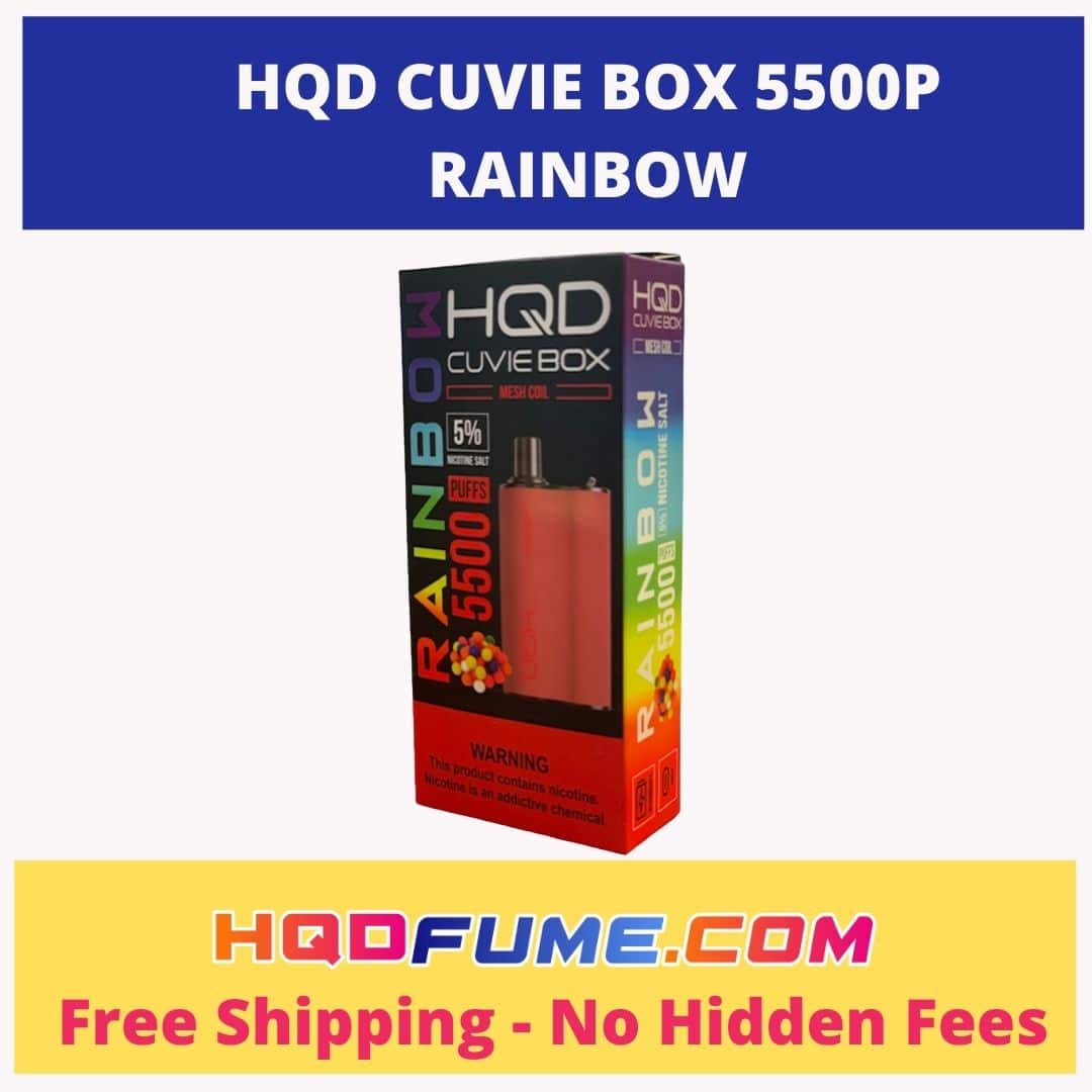 RAINBOW HQD CUVIE BOX