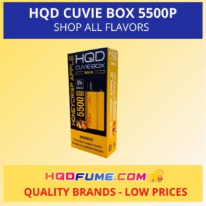 HQD CUVIE BOX honeycrisp apple