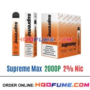 Supreme Max 2% Vape - Orange dream