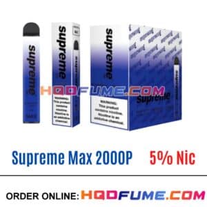 Supreme Max 5% Vape - Blueberry mint