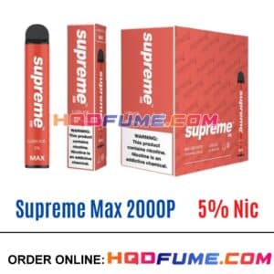 Supreme Max 5% Vape - Lush ice