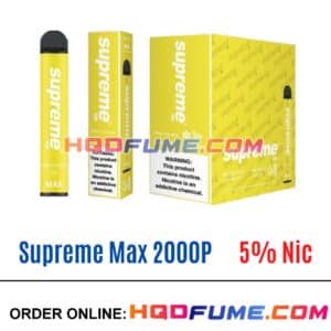 Supreme Max 5% Vape - Pina colada
