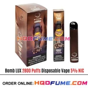 Tobacco Coffee - Bomb LUX Vape