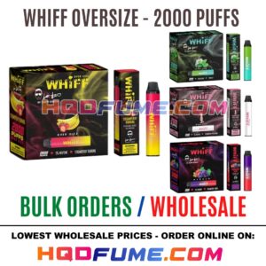 WHIFF OVERSIZE - 2000 PUFFS WHOLESALE