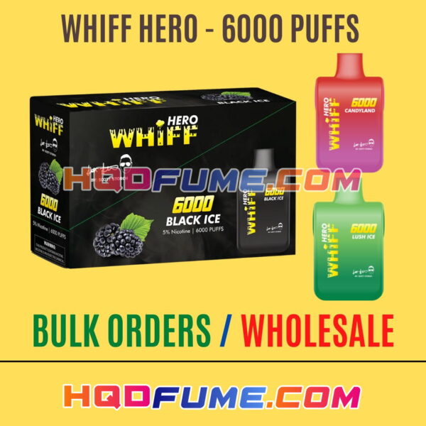 whiff hero disposable vape wholesale