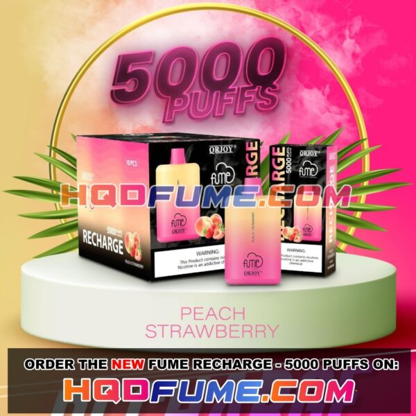 Fume Recharge - Peach Strawberry
